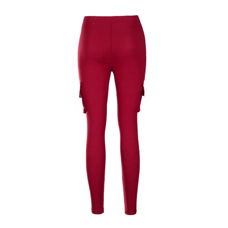 Elastic Women Pants Long Pants Skinny Lady Fashion Trousers