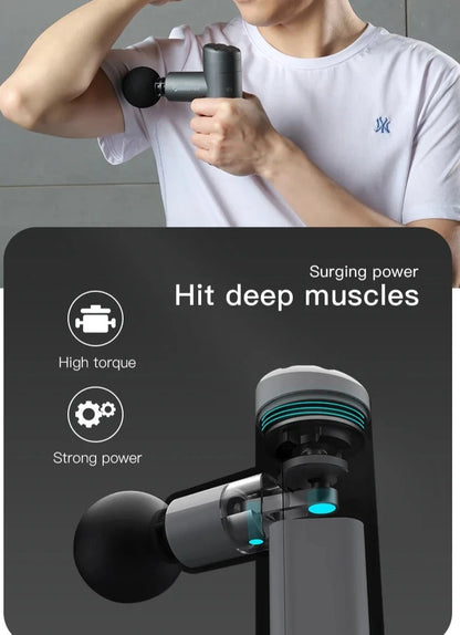 booster mini x massage gun - portable percussion massager