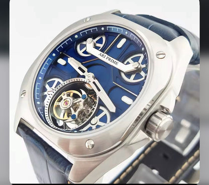 ARI PRIME Tourbillon watch mechanical movement Stainless steel