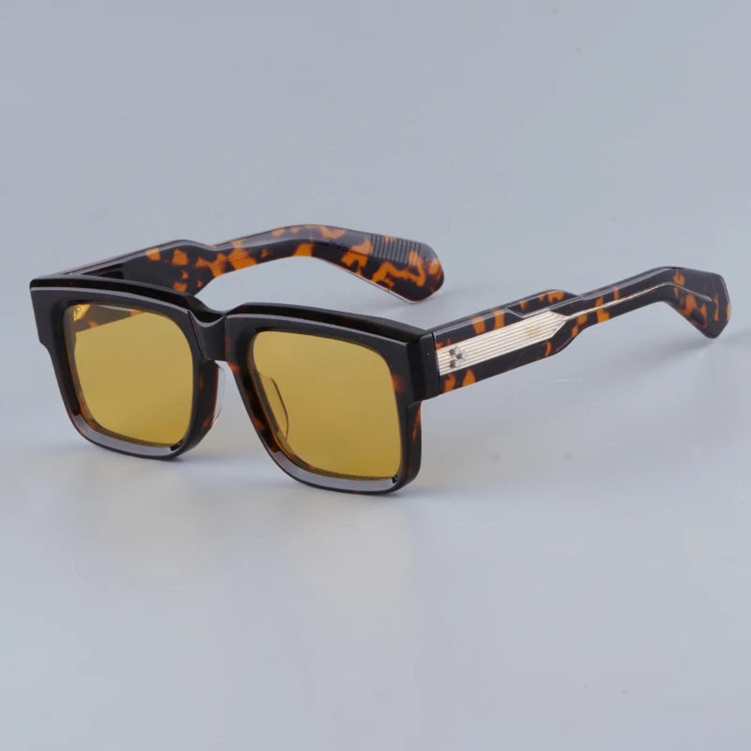 Jacques marie mage hemmings unisex sunglasses the bossy classic square frame with case