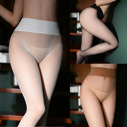 classic Ultra-thin Women  Open Crotch Panty hose