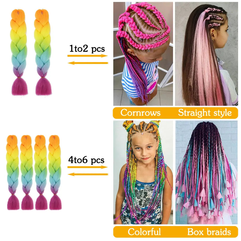 24 inch braids extensions braiding hair color hair for children braid