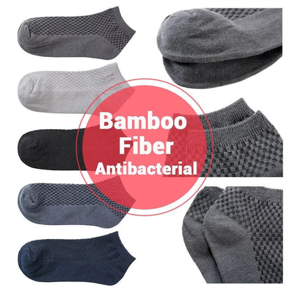 5Pairs bamboo fabric socks high quality bamboo fiber breathable antibacterial - ARI