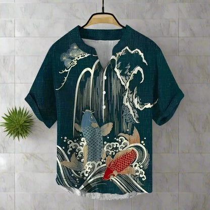 ARI High Quality , shirt , with Japanese  Arts ,