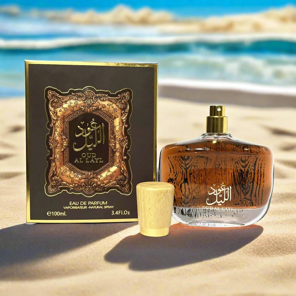 Luxury bottled High quality arabiyat oud al layl eau de parfum spray,exotic perfume