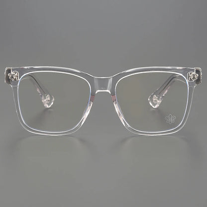 CHARMLIBRARY luxury acetate large frame glasses  for reading, computer multifocal lenses