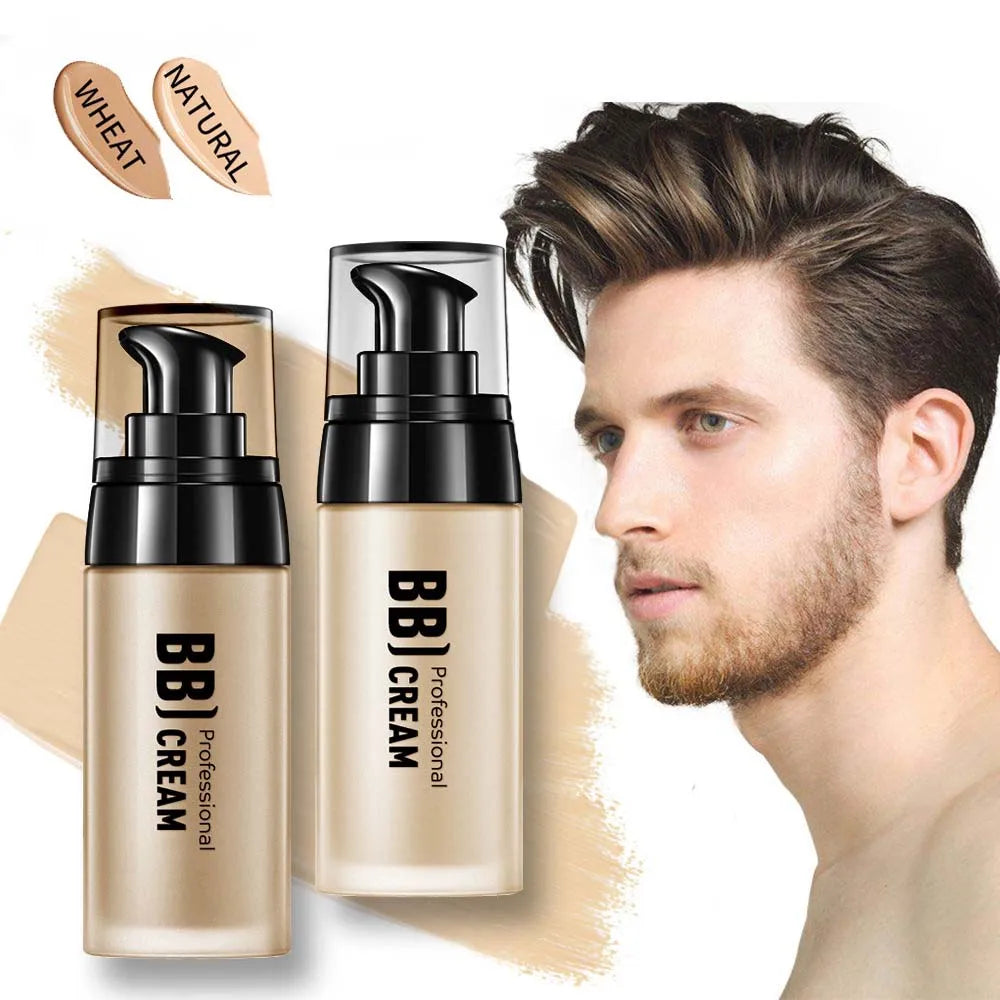 BB cream for men full coverage long lasting makeup waterproof liquid