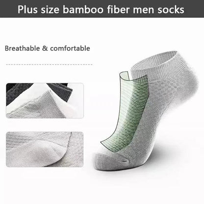 5Pairs bamboo fabric socks high quality bamboo fiber breathable antibacterial - ARI