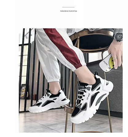 2024 lightweight comfortable male sport sneakers. Mesh breathable, outdoor fashion.