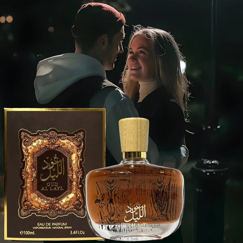 Luxury bottled High quality arabiyat oud al layl eau de parfum spray,exotic perfume