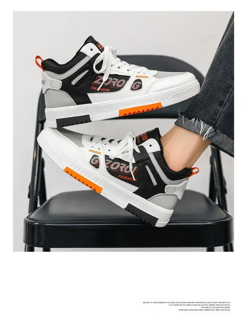 Youth High Top Sneakers For Men New Fashion Brand Good Quality Comfortable