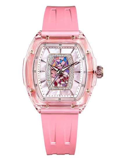 Dubai watch fashion crystal quartz wristwatch precious gifts for girls