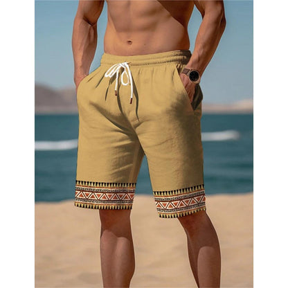 Stylish shorts men vintage casual board shorts - ARI