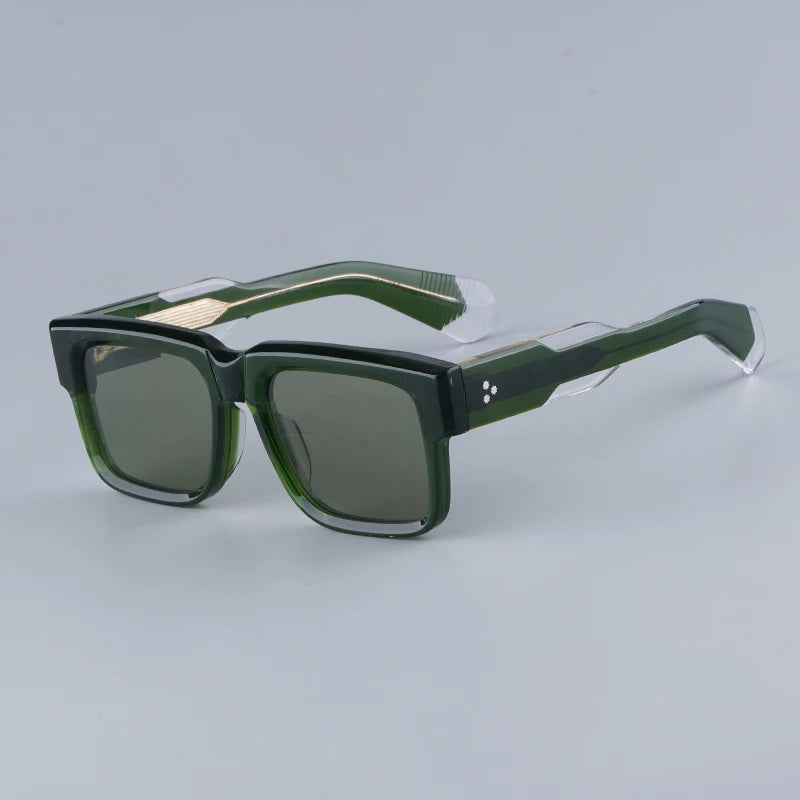 Jacques marie mage Hemmings sunglasses the bossy classic square frame with case