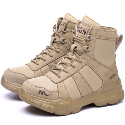 work boots, safety shoes, steel toe shoes, puncture-proof sneakers, footwear