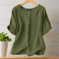 Stylish casual loose tops women button shirts