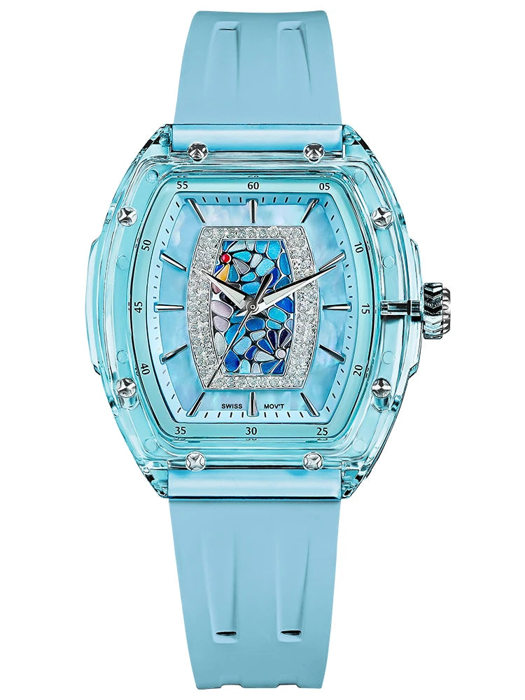 Dubai watch fashion crystal quartz wristwatch precious gifts for girls