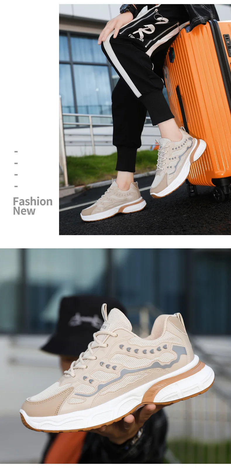 Sneakers  Breathable Outdoor Sports Shoes Light Sneakers Male New Fashion Comfortable