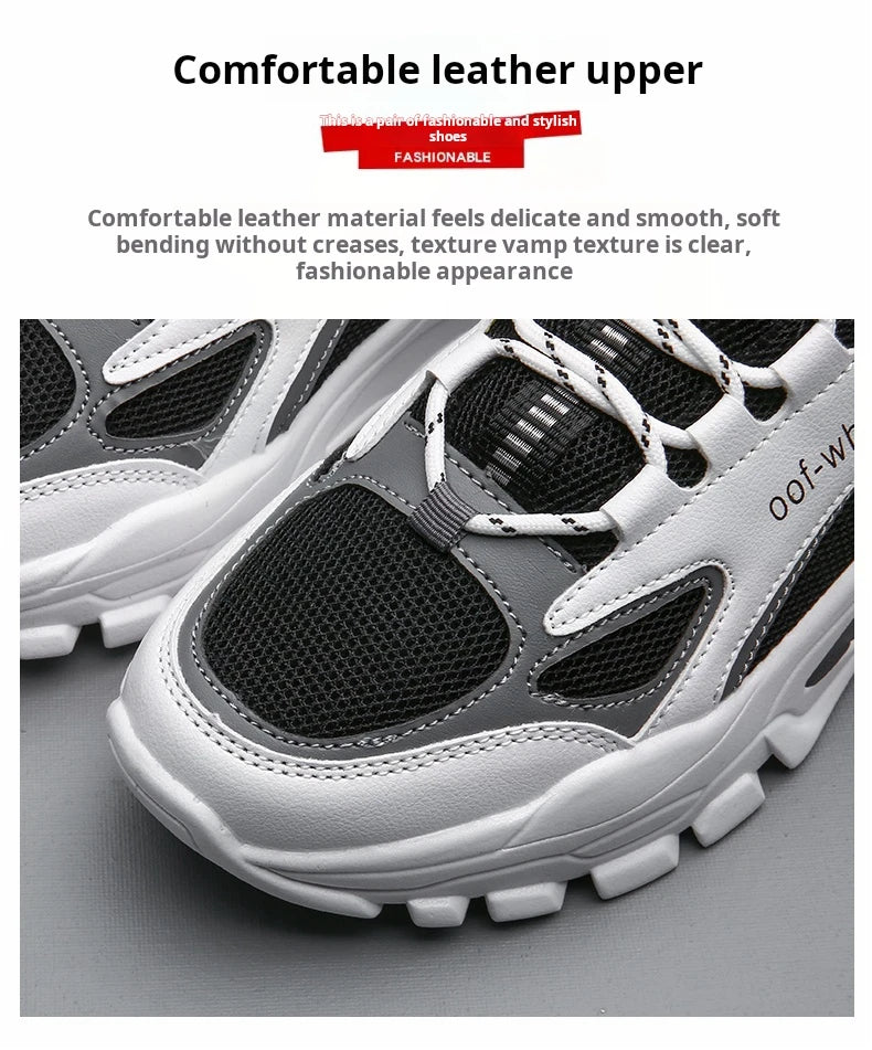 2024 lightweight comfortable male sport sneakers. Mesh breathable, outdoor fashion.