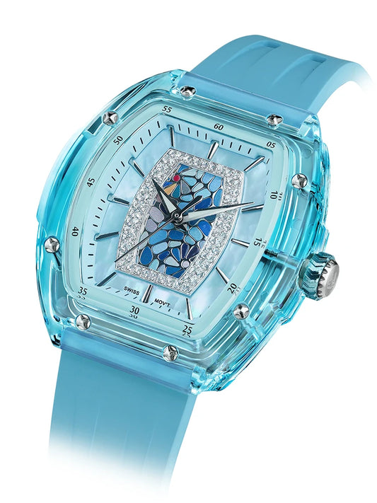 Dubai watch fashion crystal quartz wristwatch precious gifts for girls