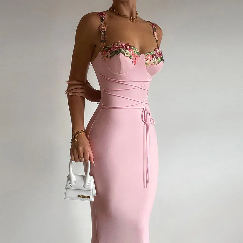 Sexy Sleeveless Backless Long Dresses Outfits for Women  Party ,Club Dress