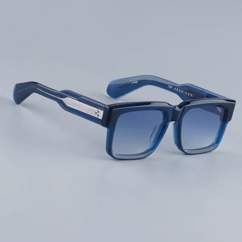 Jacques marie mage Hemmings sunglasses the bossy classic square frame with case