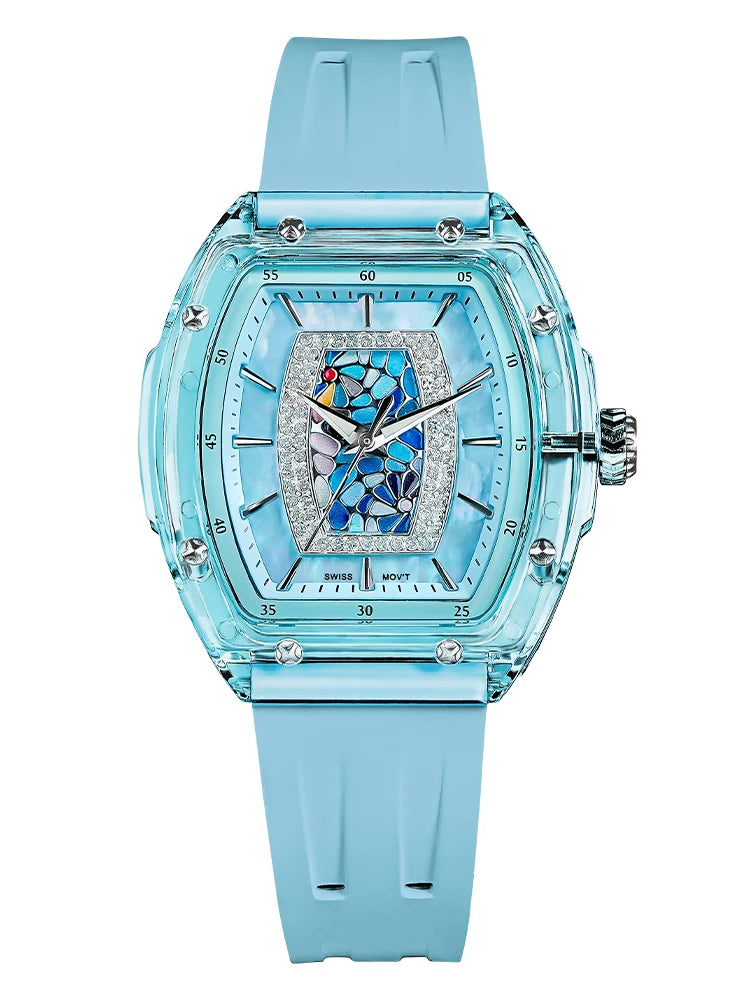 Dubai watch fashion crystal quartz wristwatch precious gifts for girls