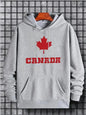 Hoodies  Leaf Canada  Casual Pullover Hooded