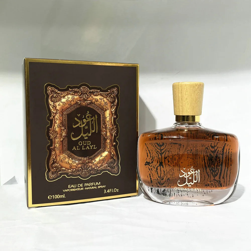 Luxury bottled High quality arabiyat oud al layl eau de parfum spray,exotic perfume