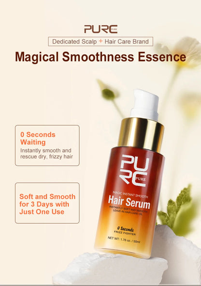 PURC Magic Smoothing Hair Serum Repair Damaged Hair, Professional Hair Care Conditioner