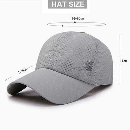 Summer Outdoor Sports Cap  Unisex Cap