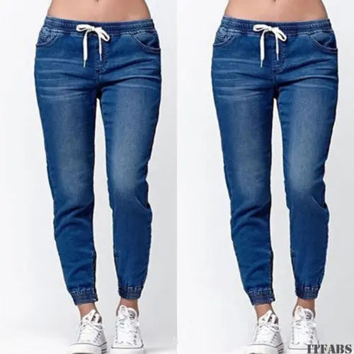 Elastic Sexy Skinny Pencil Jeans For Women Leggings Jeans High Waist Women's