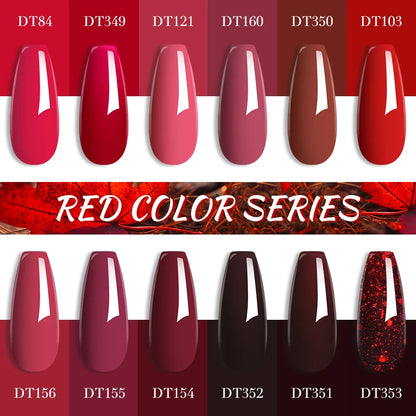 meet across red gel nail polish,  nail art manicure base matte top coat