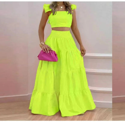 Skirt two-piece set women's clothing elegant