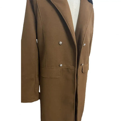 Fashion Men Winter British  Overcoat  Male Woollen Coat