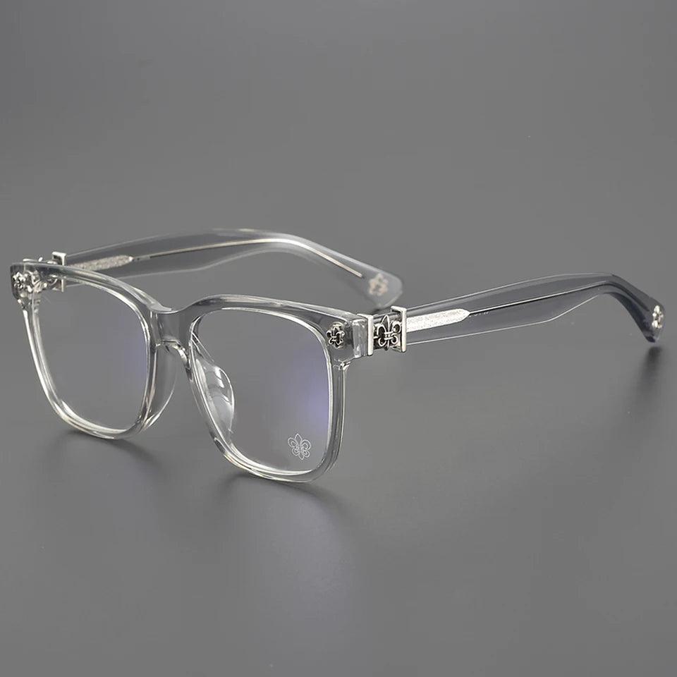 CHARMLIBRARY luxury acetate large frame glasses for reading, computer multifocal lenses - ARI