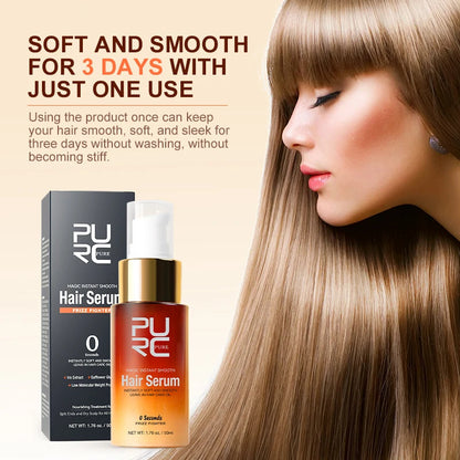 PURC Magic Smoothing Hair Serum Repair Damaged Hair, Professional Hair Care Conditioner