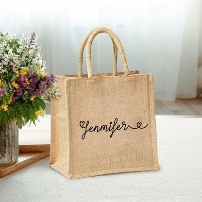 Order Bag with your name  Gift Bags for Love one ,Beach Bags ,