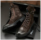 Italian boots made from luxury genuine leather. Designer fashion, handmade.