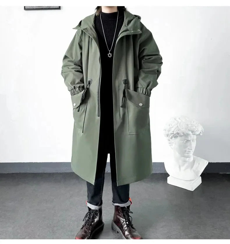 Windbreaker fashion daily high street overcoat