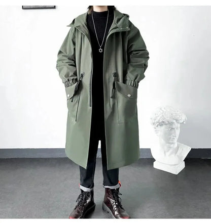 Windbreaker fashion daily high street overcoat