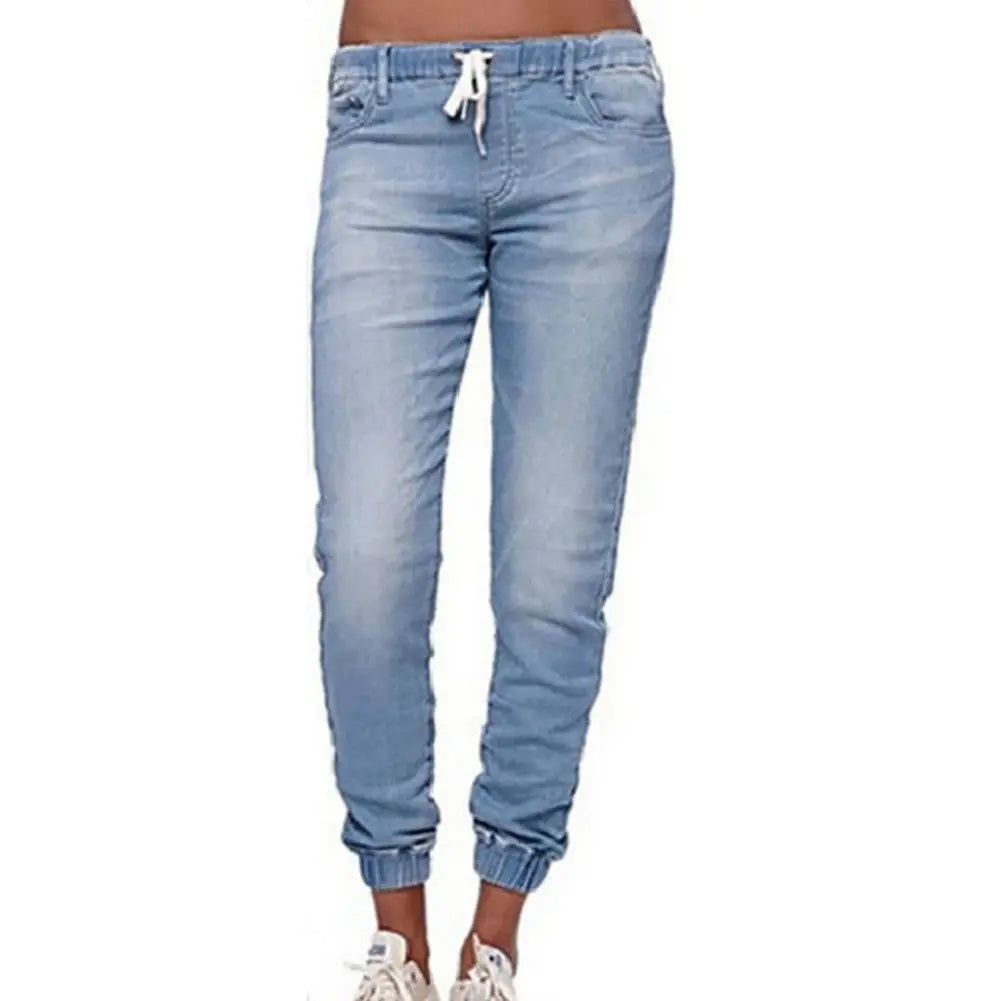 Elastic Sexy Skinny Pencil Jeans For Women Leggings Jeans High Waist Women's