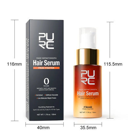 PURC Magic Smoothing Hair Serum Repair Damaged Hair, Professional Hair Care Conditioner