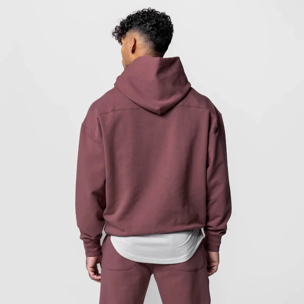 heavyweight cotton hoodie loose fitting amazing street style