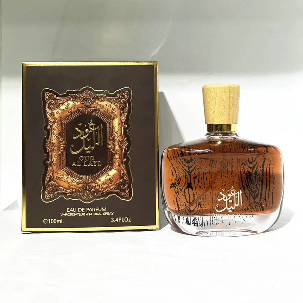 Luxury bottled High quality arabiyat oud al layl eau de parfum spray,exotic perfume