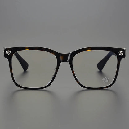 CHARMLIBRARY luxury acetate large frame glasses  for reading, computer multifocal lenses