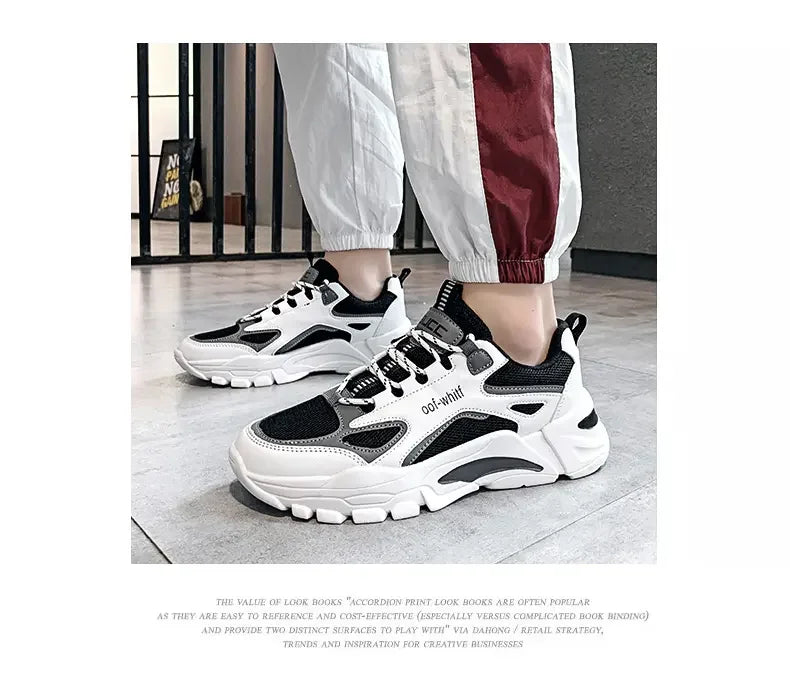 2024 lightweight comfortable male sport sneakers. Mesh breathable, outdoor fashion.