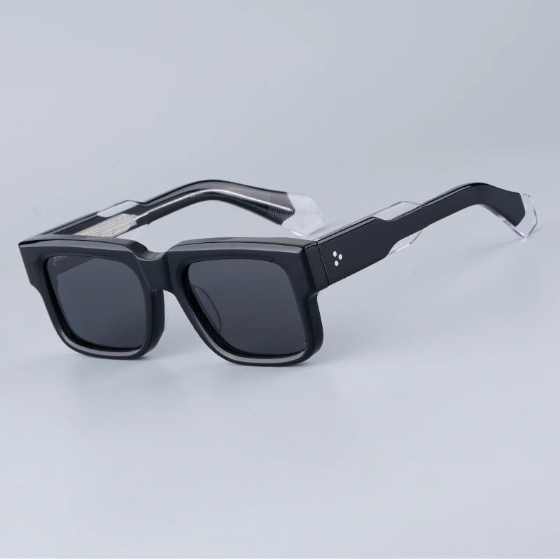 Jacques marie mage Hemmings sunglasses the bossy classic square frame with case