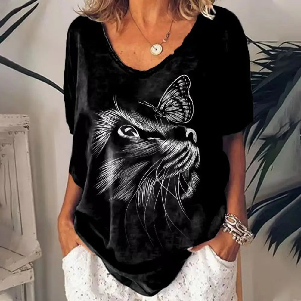 women clothes street wear cats designs