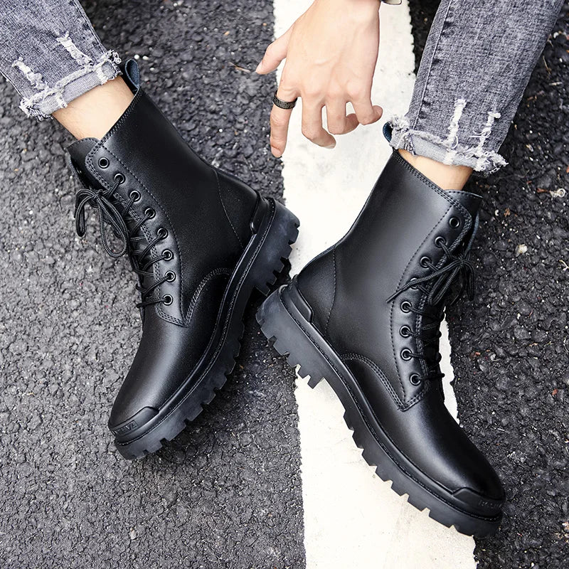 Unisex , Boots genuine leather Fashion Boots